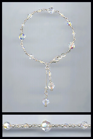 Swarovski Aurora Crystal Drop Bracelet