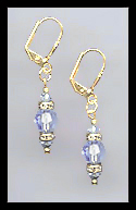 Light Blue Drop Earrings