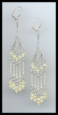 Swarovski Jonquil Yellow Crystal Earrings