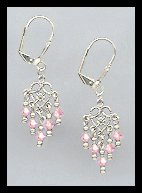 Tiny Light Pink Earrings