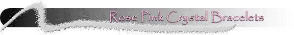 Swarovski Rose Pink Bracelets