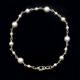 Swarovski Pearl Anklet