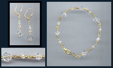 Swarovski Crystal Bracelet Set
