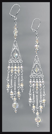 Swarovski Crystal Chandelier Earrings